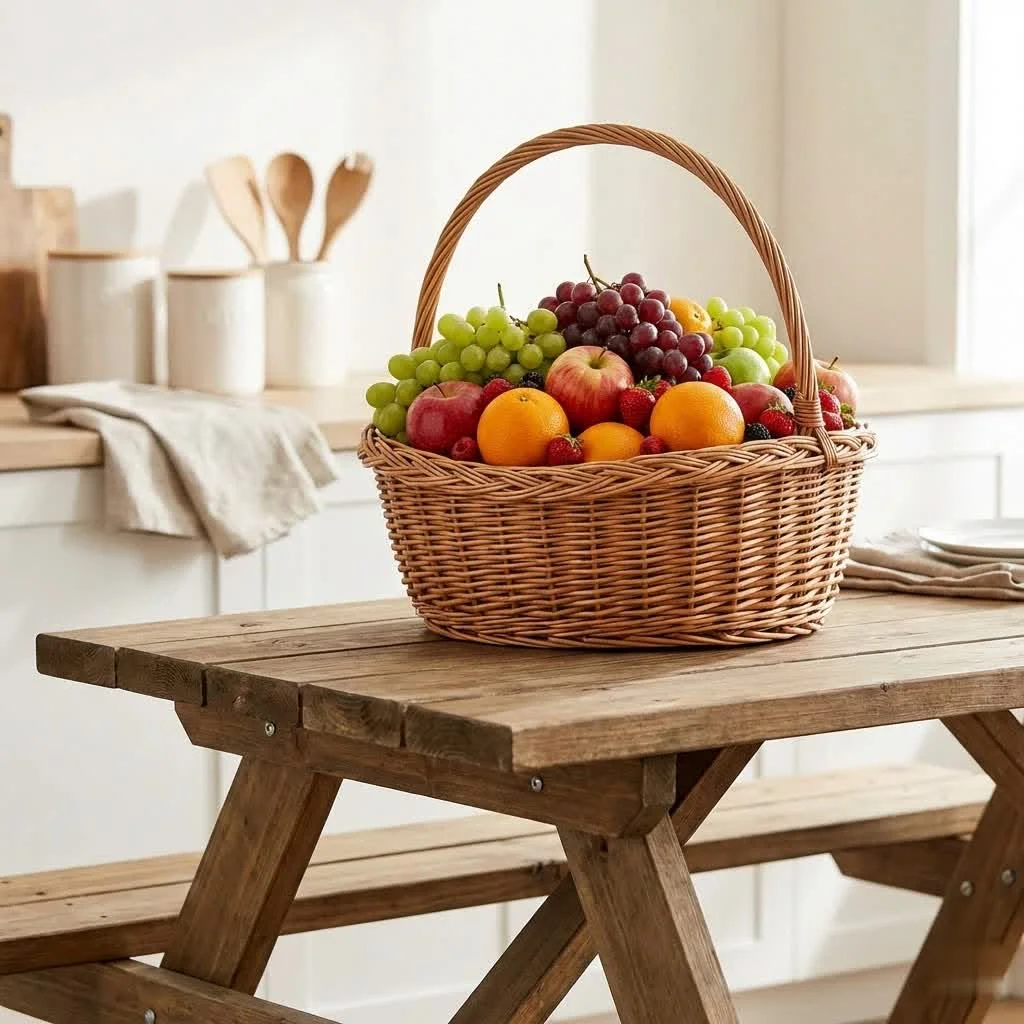 Assortment of Harry & David fruit and gourmet treats