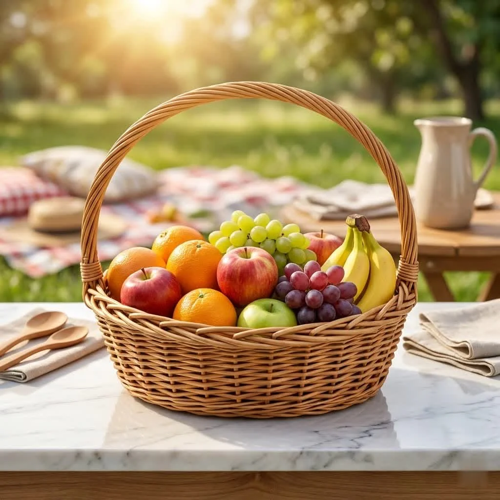 ShopRite fruit basket with fresh fruit